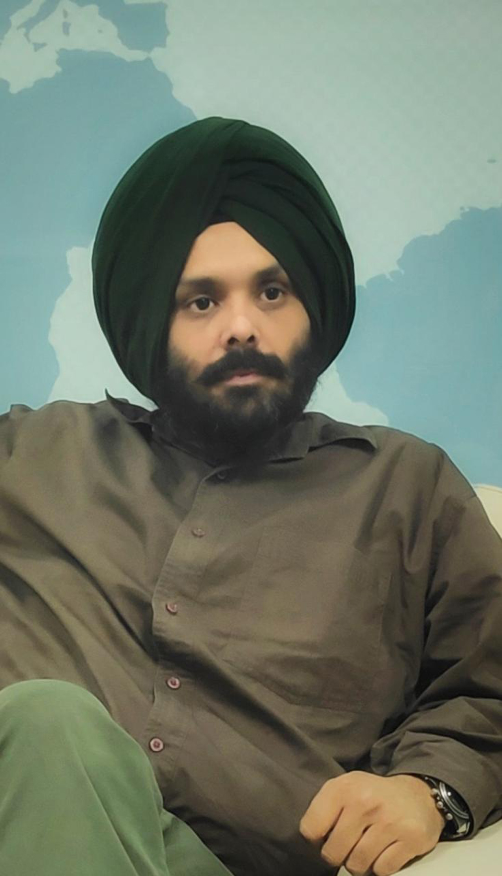 Taranjeet Singh Bhamra, CEO and co-founder of AgNext