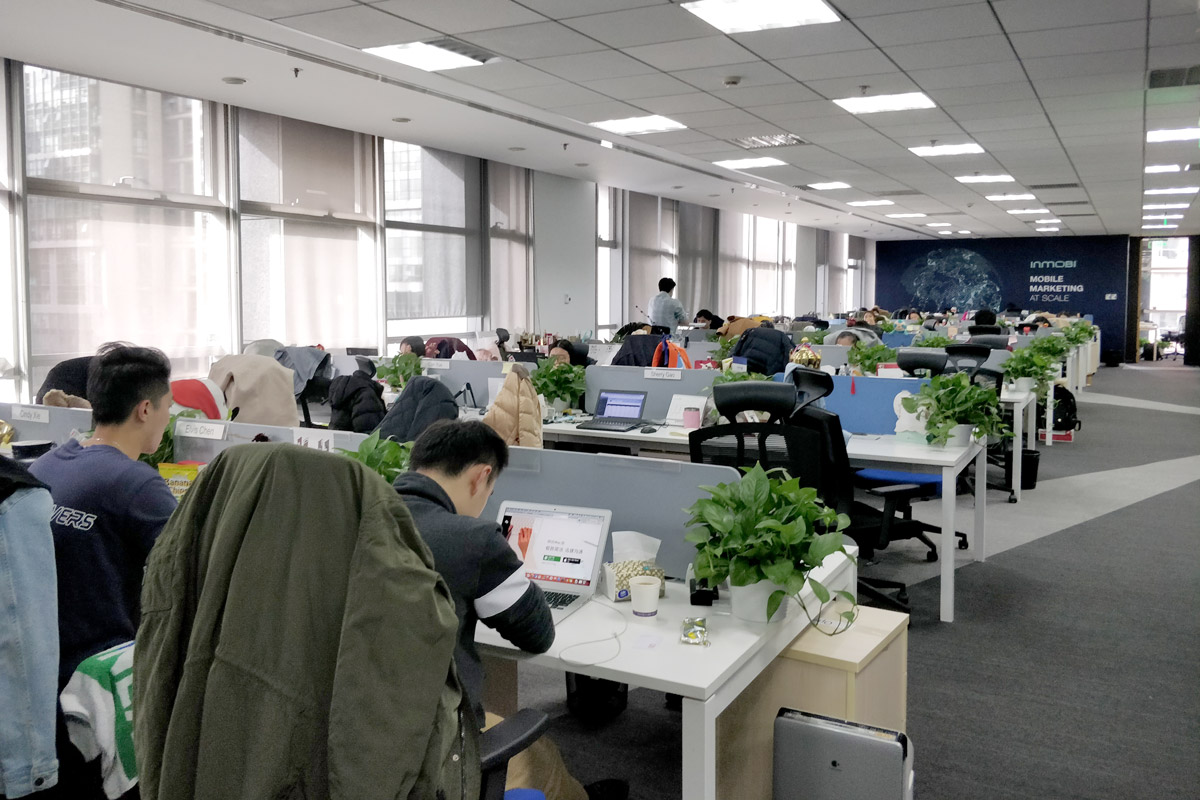 Inside InMobi's Beijing office